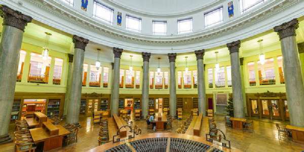 Brotherton Library round reading room